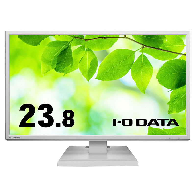 【新品】I・O DATA 23.8型ワイド液晶ディスプレイ ホワイト [LCD-AH241EDW-B] FullHD (1920×1080) 広視野角ADSパネル採用 HDMIケーブル標準添付