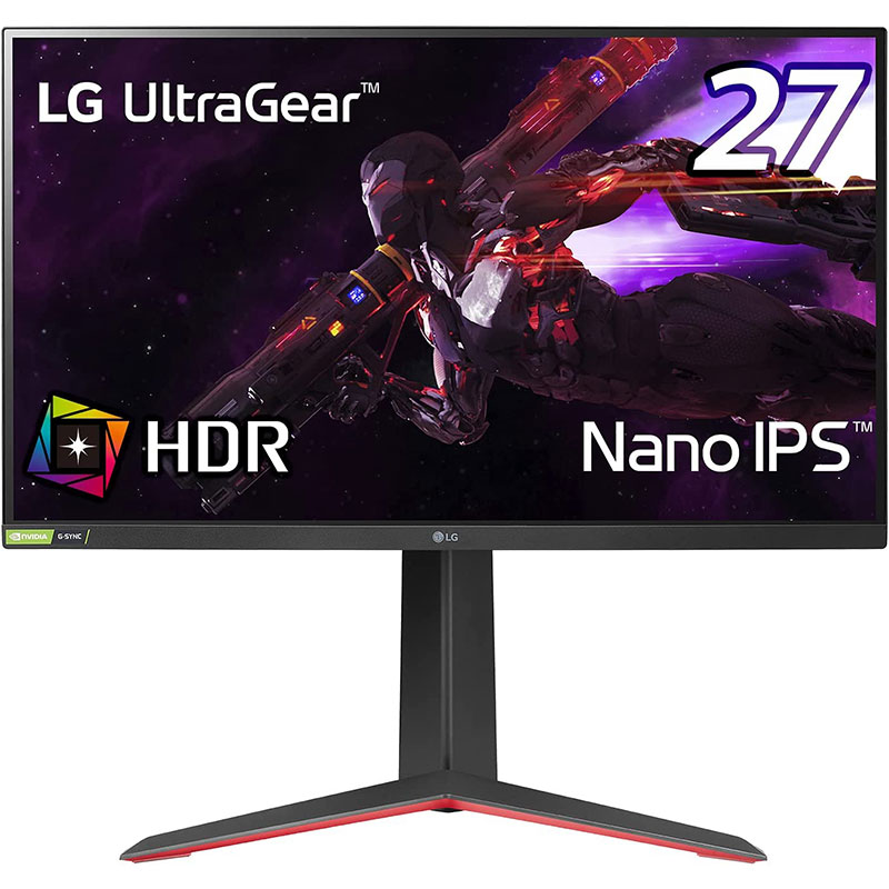 【新品】LG 27型 ゲーミング液晶 UltraGear [27GP83B-B]  QHD(2560×1440) nanoIPSパネル 165Hz対応